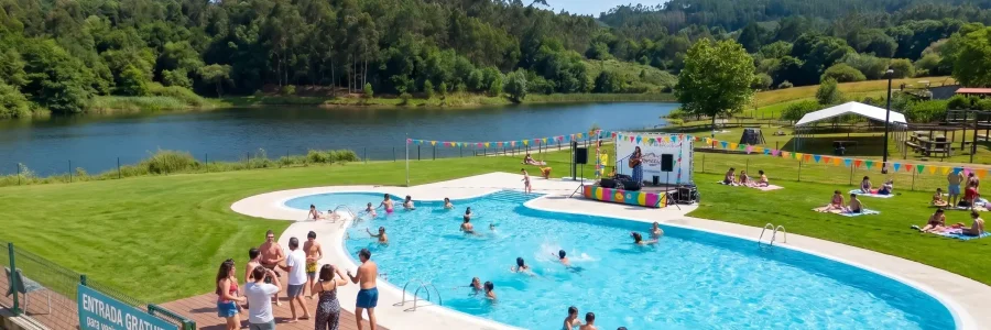 Beche inaugura el verano: Piscina, fiesta y el mejor tardeo en Folgoso